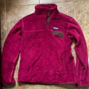 Patagonia fleece quarter button up pullover
